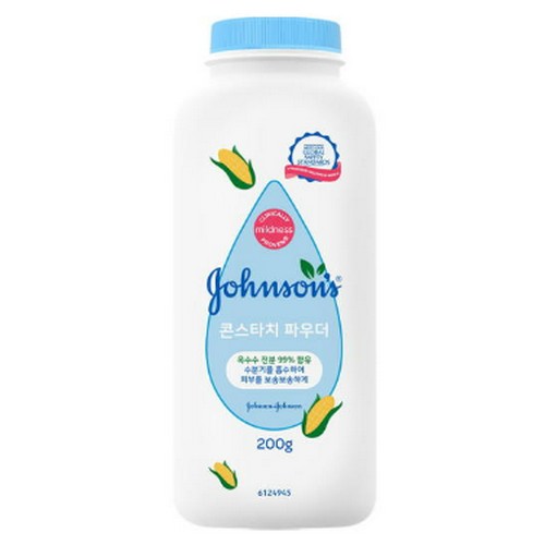 존슨즈베이비 99% 퓨어 콘스타치 파우더 200g (2개)_이미지