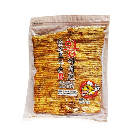 선홍수산식품 순살로 구운 왕아귀포 250g (1개)_이미지