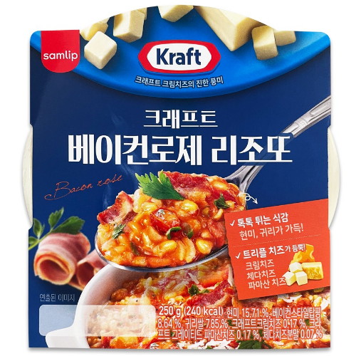 SPC삼립 크래프트 베이컨 로제 리조또 250g (6개)_이미지