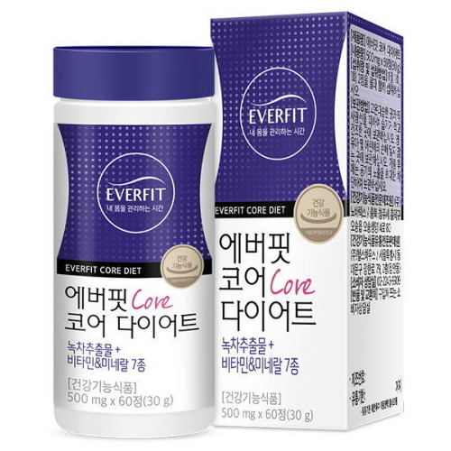 내츄럴플러스  에버핏 코어 다이어트 60정 (1개)
