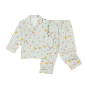 캄미어패럴 오르시떼 60-75 아동 C018 산타레터 긴소매 상하 OR23WKGEC018