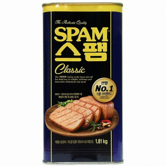 CJ제일제당 스팸 클래식 1.8kg (3개)