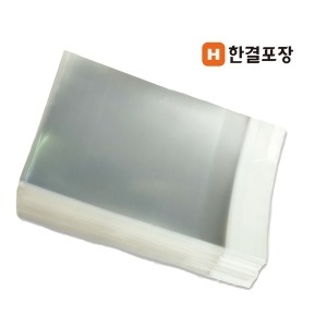 한결포장 포장비닐 200장 opp 봉투 접착 비접착 투명 비닐 오피피