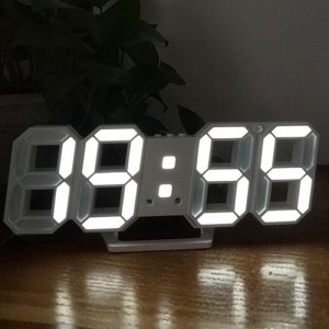 3D 무소음 LED 디지털 벽시계 무드등 IY-WL24