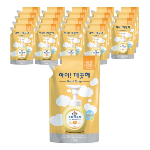 아이깨끗해 핸드워시 순 파우더향 리필용 1.8L이미지입니다. 누르면 해당 게시물로 새창이동합니다.