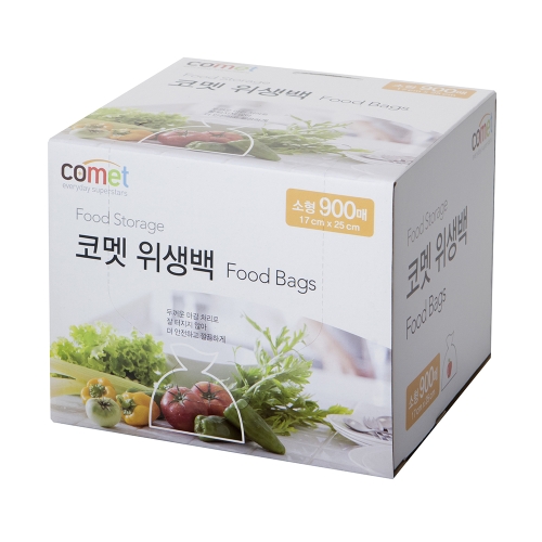 코멧 위생백 소형 17 25cm 900매 1팩_이미지