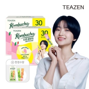 티젠 콤부차 시칠리아 핑크레몬 30개입 (2개)_이미지