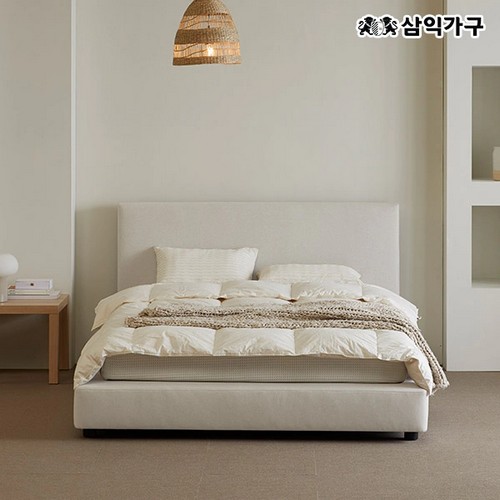 삼익가구 몬드 호텔 패브릭 침대 K (280T유로탑본넬)