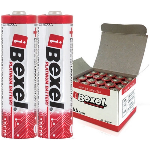 벡셀 플래티넘 알카라인 AA (벌크) (20개)_이미지