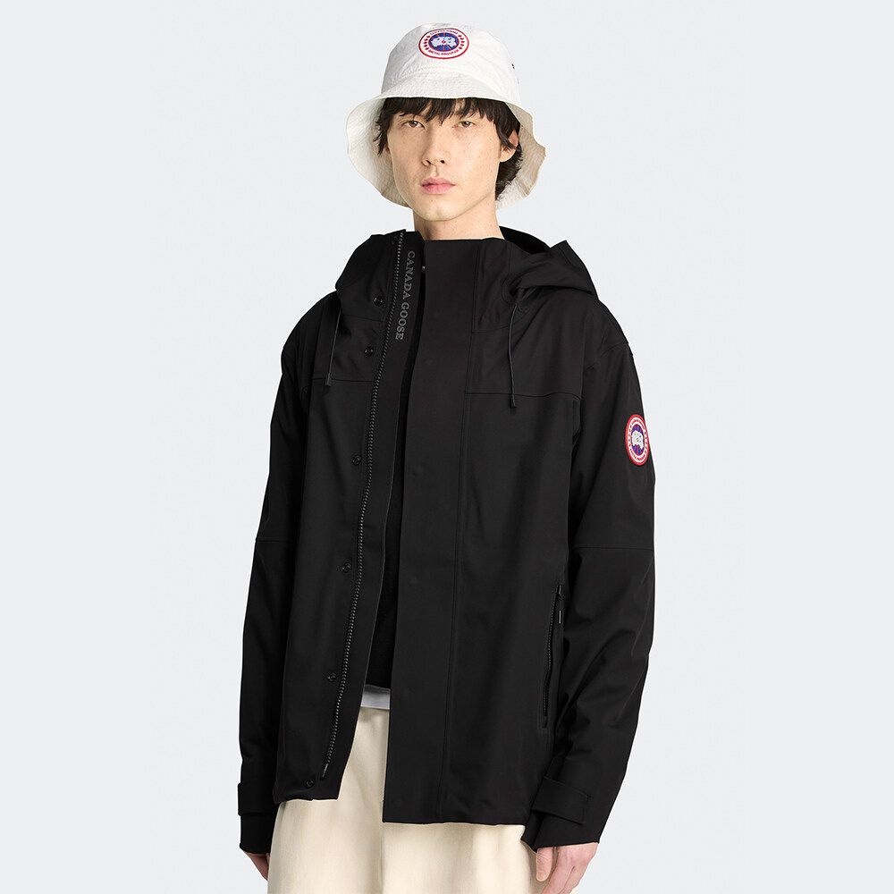남성 루퍼트 레인 자켓 Black _Q265AMJC12BKN
