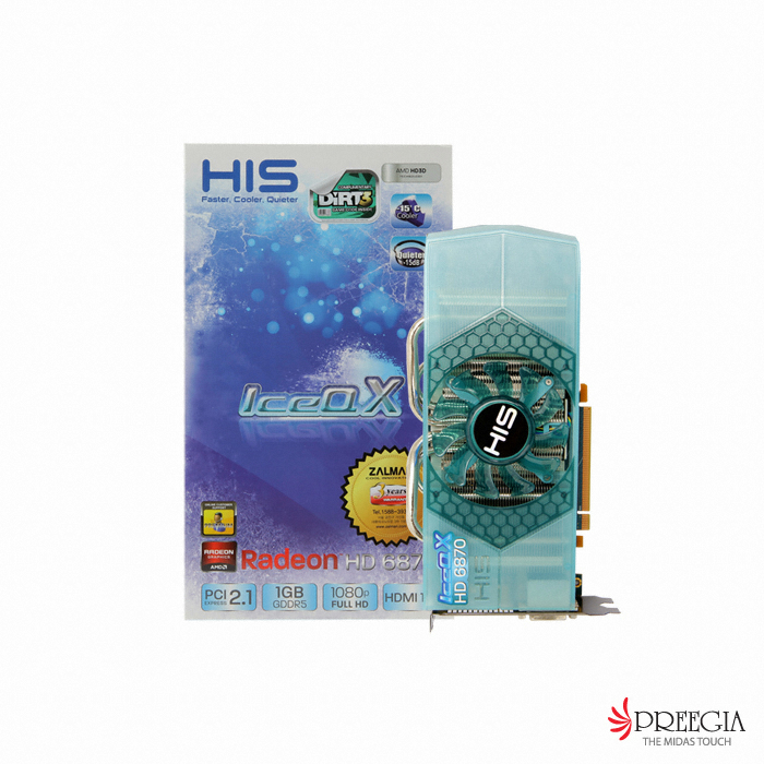 HIS �󵥿� HD 6870 D5 1GB IceQ-X �߸���ũ