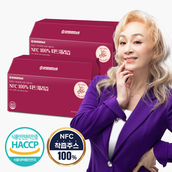참앤들황토농원 NFC 100% 타트체리즙 70ml 30포 (2개)_이미지