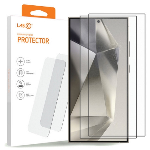 LAB.C 갤럭시S24 울트라 C플러스 풀커버 강화유리 액정보호필름