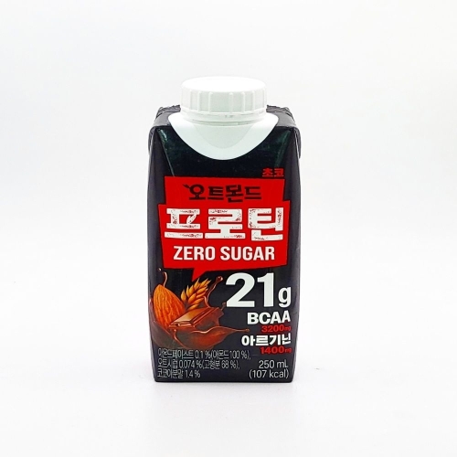 롯데칠성음료 오트몬드 프로틴 초코 제로슈거 250ml (36개)_이미지
