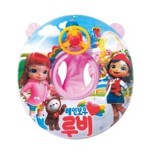 루비 보행기 튜브 핑크 핸들 GKS66680 레인보우_이미지