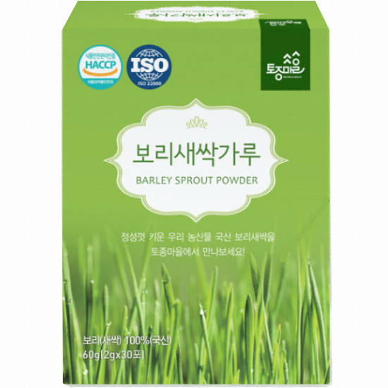 토종마을 보리새싹가루 30포 (3개)_이미지