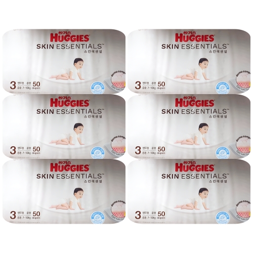 하기스 2025 스킨에센셜 밴드형 3단계-공용 (300매)_이미지