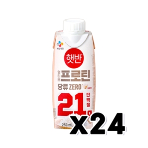 CJ제일제당 얼티브 프로틴 단백질 쌀밥맛 250ml (24개)_이미지