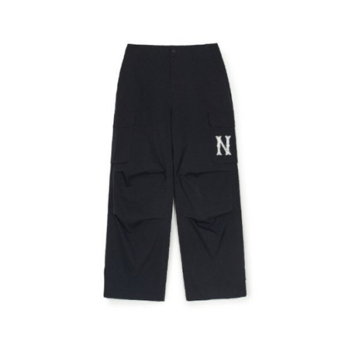 MLB 바지 GQC 3FWPB0151-50BKS 여성 베이직 쿠퍼스 카고 와이드팬츠 뉴욕양키스