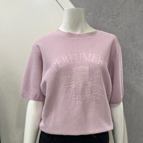 안지크 라운드넥 로고 니트티 AI2KP1100
