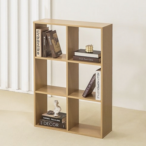 모모 3단 6칸 선반 책장 680