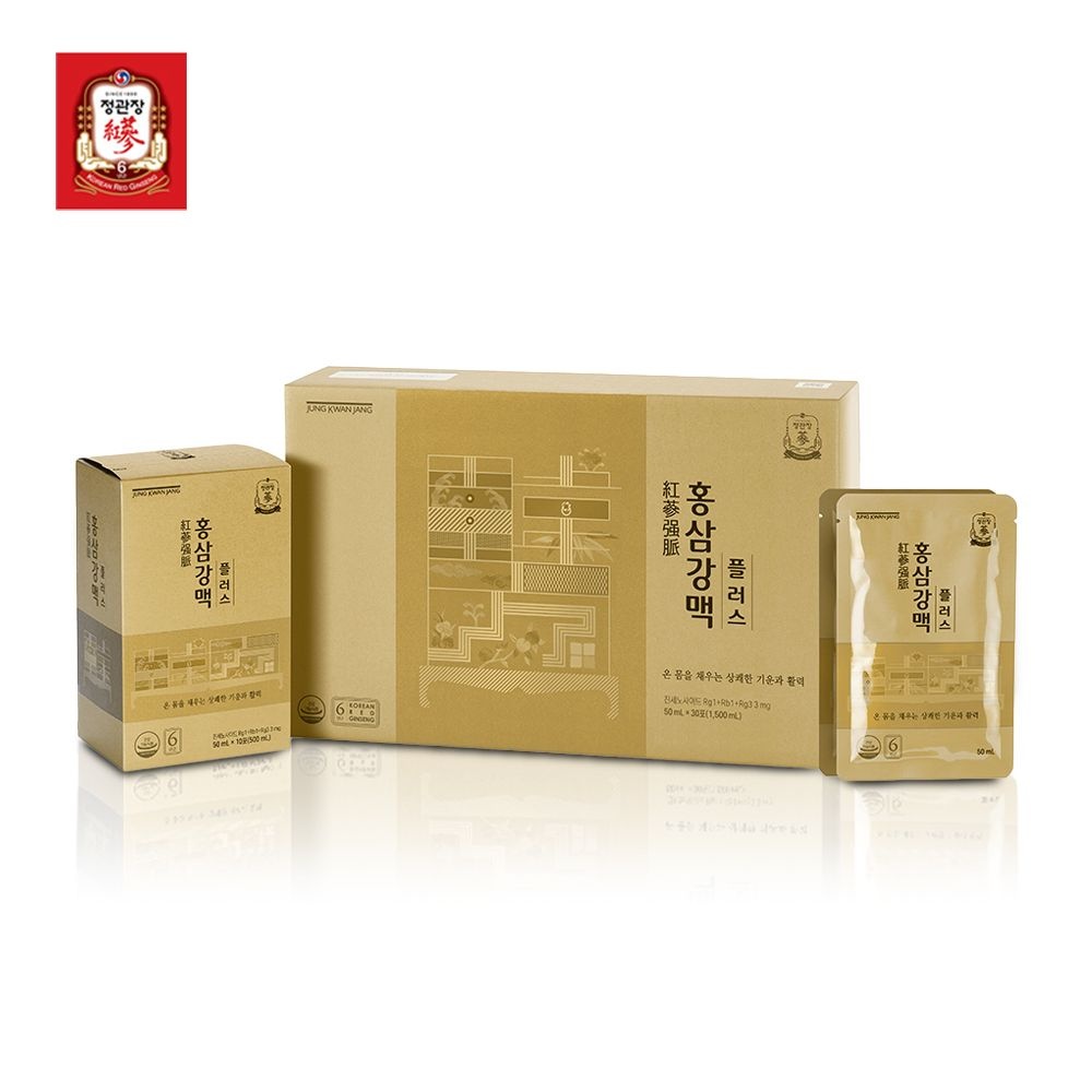 정관장 홍삼강맥 플러스 6년근 50ml 30포