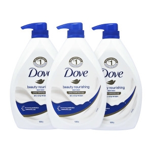 도브 뷰티 너리싱 바디워시 1000ml (3개)