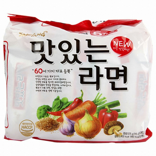 삼양식품 맛있는 라면 115g (40개)_이미지
