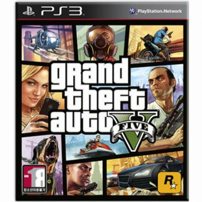 락스타 게임즈 GTA 5 PS3 (중고,한글판)
