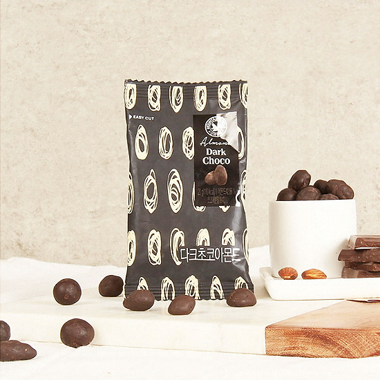 산과들에 다크초콜릿 아몬드 20g (10개)_이미지