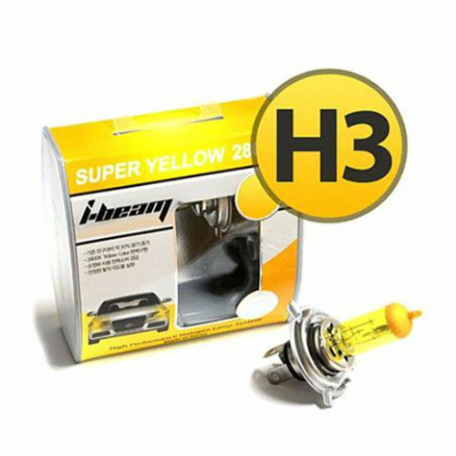 이아이 아이빔 슈퍼 옐로우 할로겐 12V (H3, 55W)_이미지