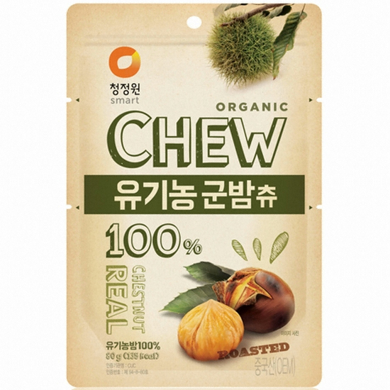 대상 청정원 유기농 군밤츄 80g (12개)_이미지