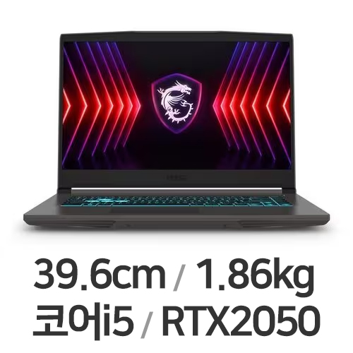 MSI 씬 15 B12UCX-i5 16GB램 (SSD 512GB)_이미지