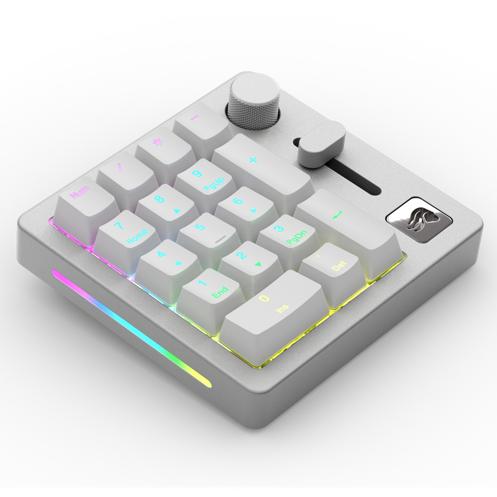 글로리어스 GMMK NUMPAD 유무선 (화이트)_이미지