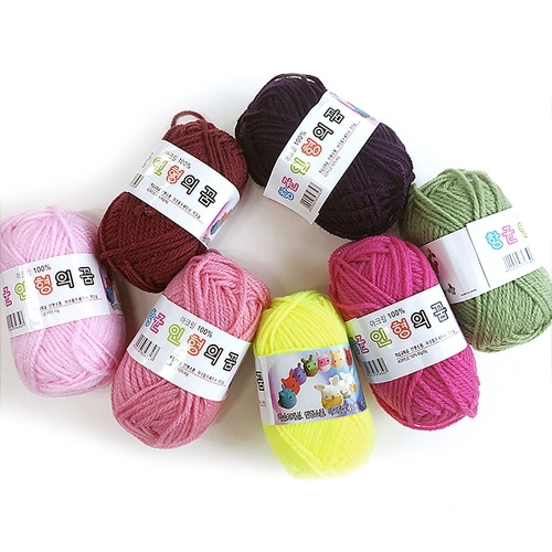 인형나라 10+1 항균 아크릴 수세미실 뜨개실 털실 실 아크릴실이미지입니다. 누르면 해당 게시물로 새창이동합니다.