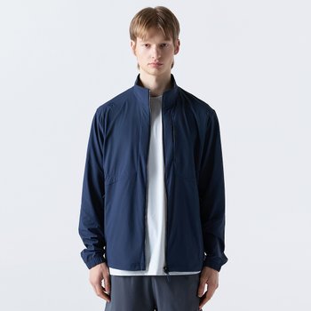 데상트 듀얼리스 스탠드넥 바람막이 SQ121DWB22