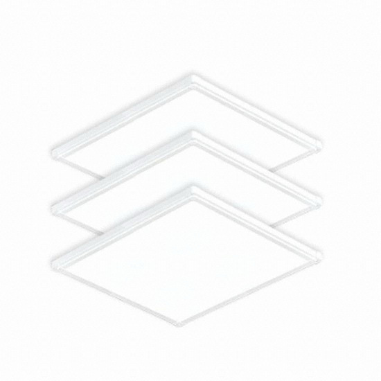 더엘이디 LED 엣지 슬림 면조명 30평대 패키지 (거실+주방+방3, 직접시공)_이미지