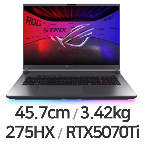 ASUS ROG STRIX G18 G815LR-S9199 WIN11 64GB램 (SSD 3TB)