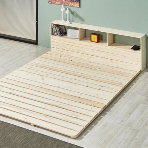 바라다 원목 침대 헤드보드 Q