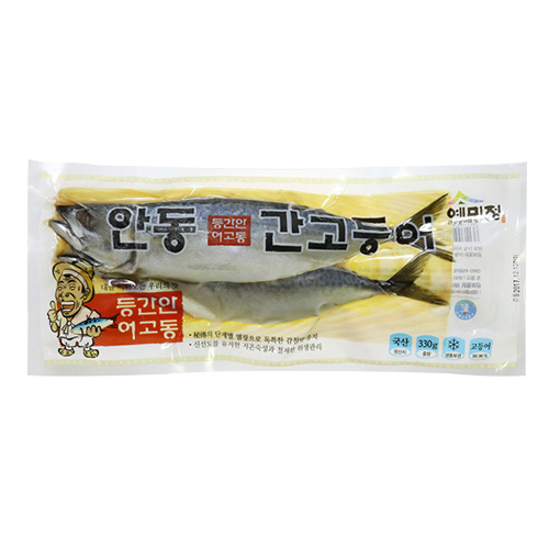 안동간고등어 이동삼 안동 간고등어 1손 2마리 330g (1개)