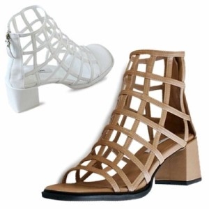 �ƹ� k et muse Net ankle bootee heel_KM22s328