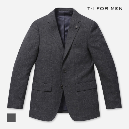 티아이포맨 T.I FORMEN TUNED 히든 글렌 체크 울 블렌디드 SET-UP 자켓_M218MTJ722M_이미지
