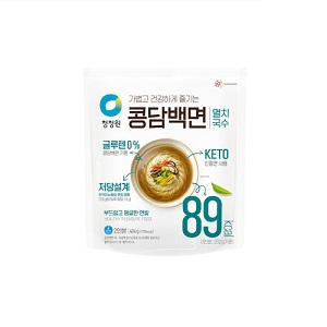대상 청정원 두부로만든 멸치국수 콩담백면 404g [1개]
