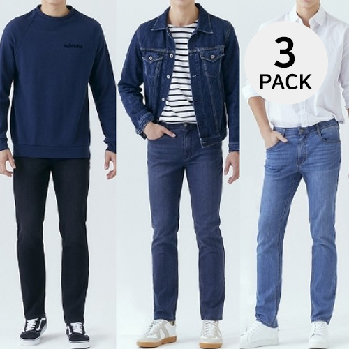 뱅뱅 릴렉스 울트라 스트레치 밴딩 데님 3종 세트이미지입니다. 누르면 해당 게시물로 새창이동합니다.