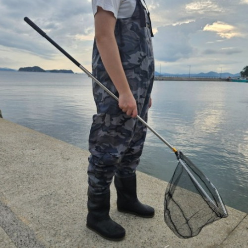 케이노 튼튼한 스텐 접이식 낚시 뜰채 해루질 삼각망이미지입니다. 누르면 해당 게시물로 새창이동합니다.