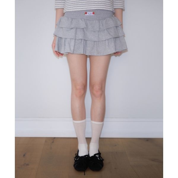 ���������� ROSEFRANTZ Rose Cancan Mini Skirt Gray RSTSPSK07C4 213662