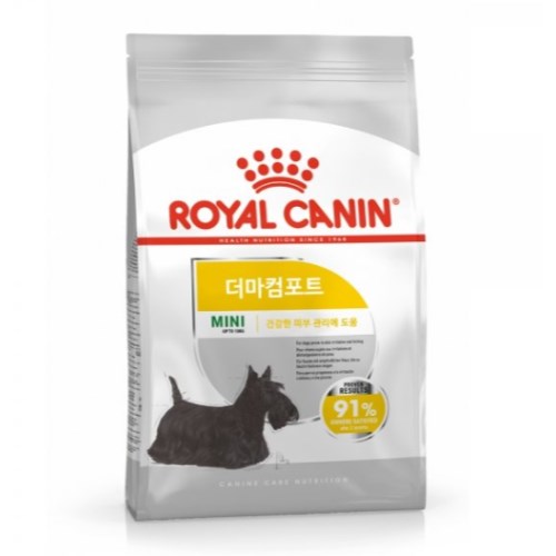 로얄캐닌 독 미니 더마컴포트 3kg (1개)_이미지