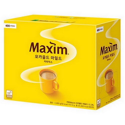동서식품 맥심 모카골드 마일드 커피믹스 스틱 400개입 (6개)_이미지