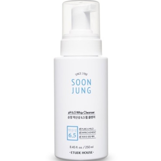 에뛰드하우스 순정 약산성 6.5 휩 클렌저 250ml (1개)_이미지