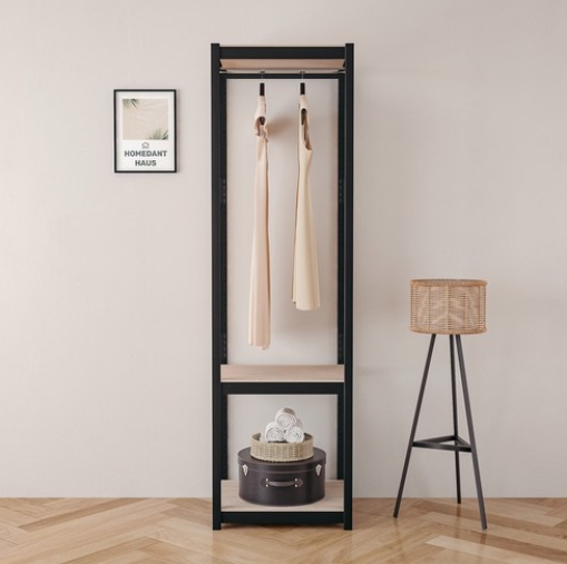 조립식 철제 3단 시스템 행거 600x400